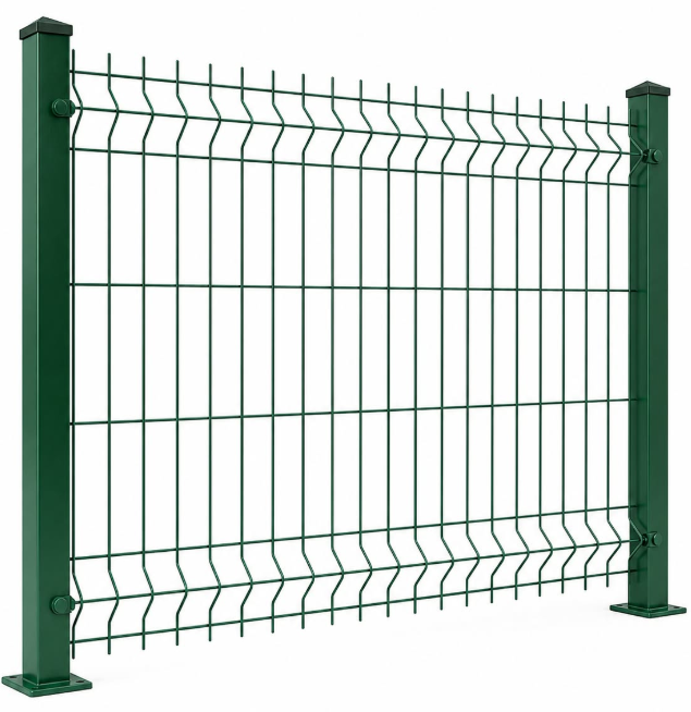 Reja Verde pintada en PVC